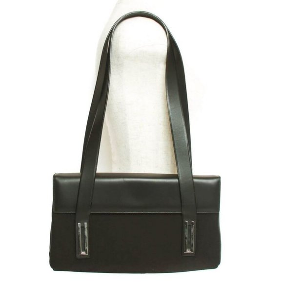 Salvatore Ferragamo Handbags - Authentic Salvatore Ferragamo Nylon black shoulder bag